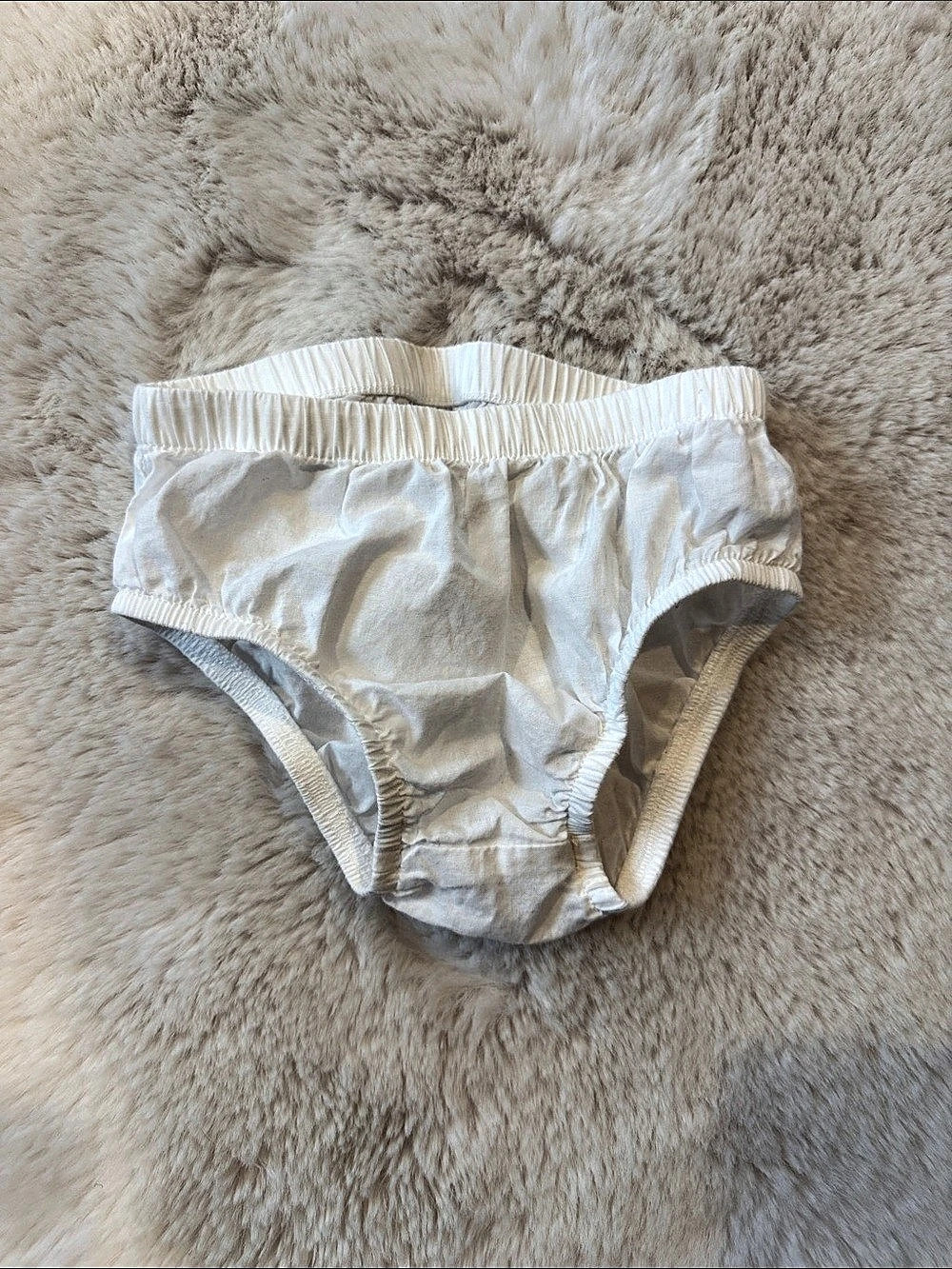 White Diaper Cover Like New